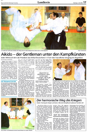 Zeitungsbericht Juli 2006